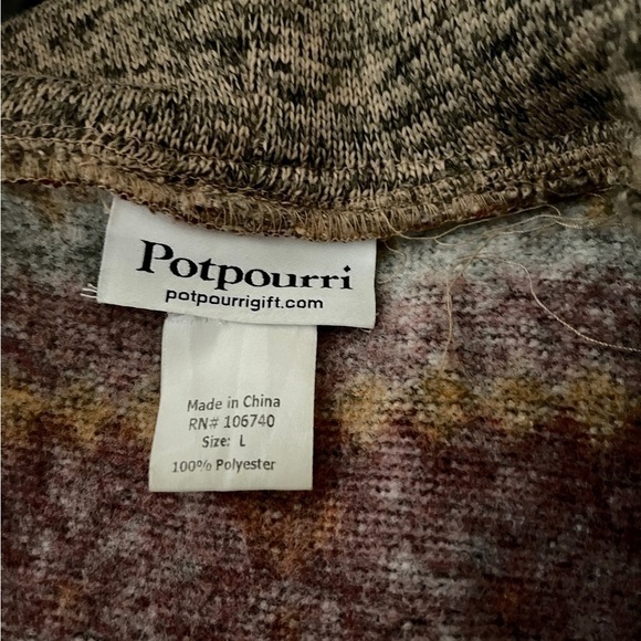 Vintage 70’s Fair Isle Zip Up Relaxed Jacket - Picture 5 of 5